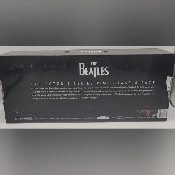 The Beatles Pint Glass Set - Picture 2 of 3